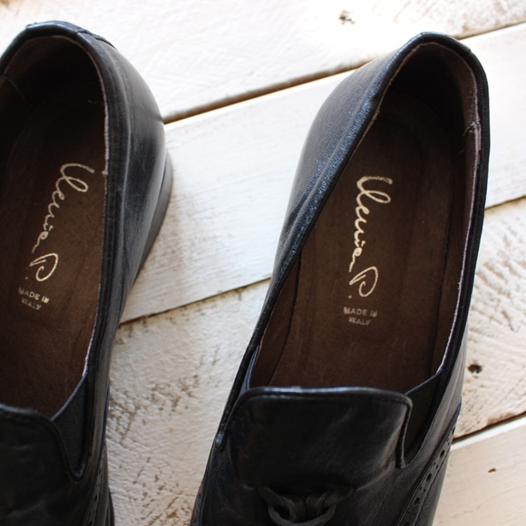 Black leather loafers with tassel - Picture 5 of 7